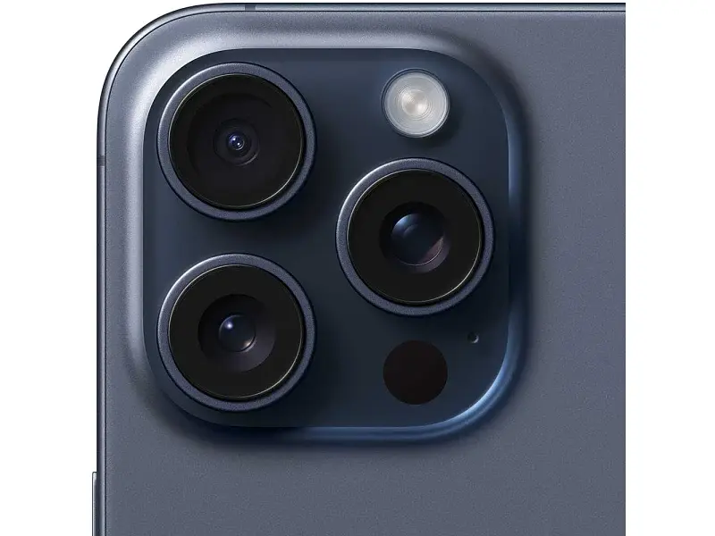 Смартфон Apple iPhone 15 Pro Max 512GB Blue Titanium (MU7F3) - фото 5