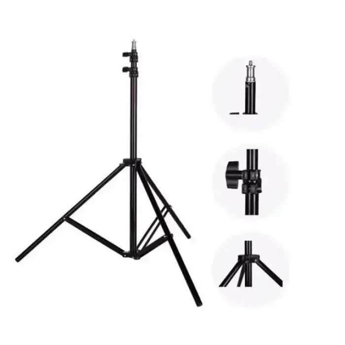 Штатив для кільцевої лампи 210 см tripod тринога стійка - фото 2