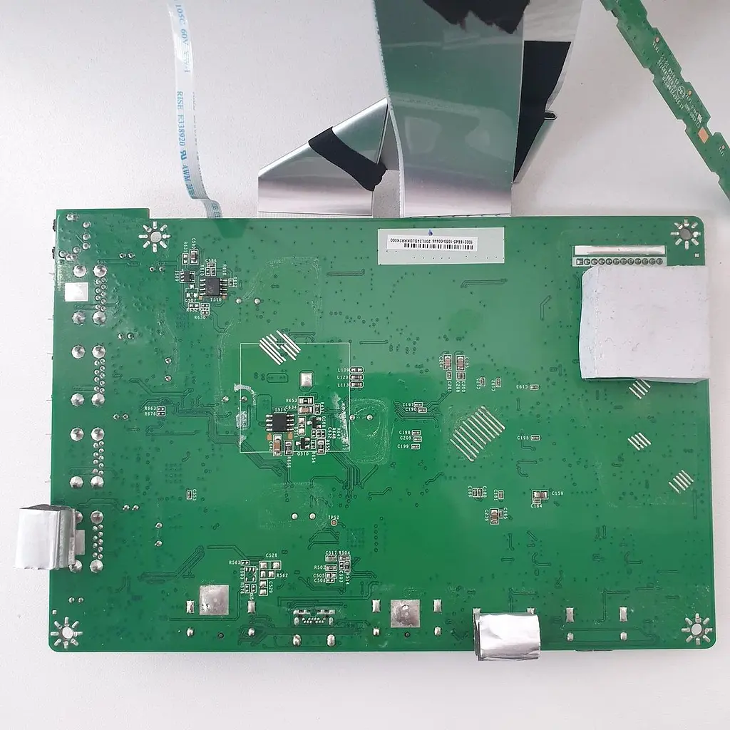Материнская плата монитора Lenovo P24h-10 (CQC03001005726) "Б/У" - фото 3