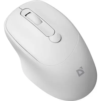 Мишка Defender Feam MM-296 Wireless White (52297) - фото 2