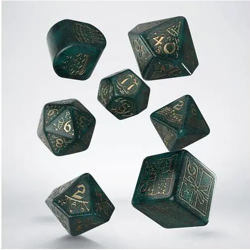 Набір кубиків Q-Workshop Happy Birthday Dice Set: Balloons (7 шт.) (RHPB02) - фото 2