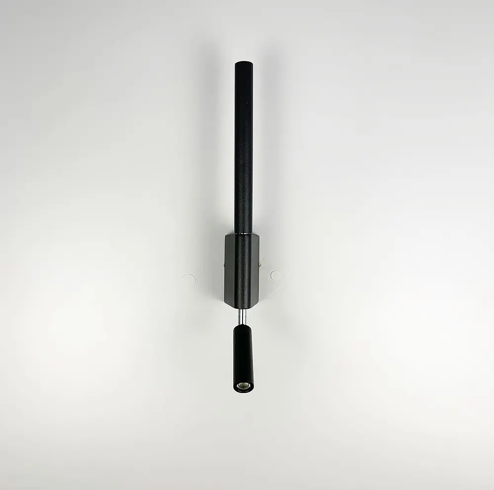 Бра Mantra Torch у чорному кольорі Line F WS 1G BK - фото 2