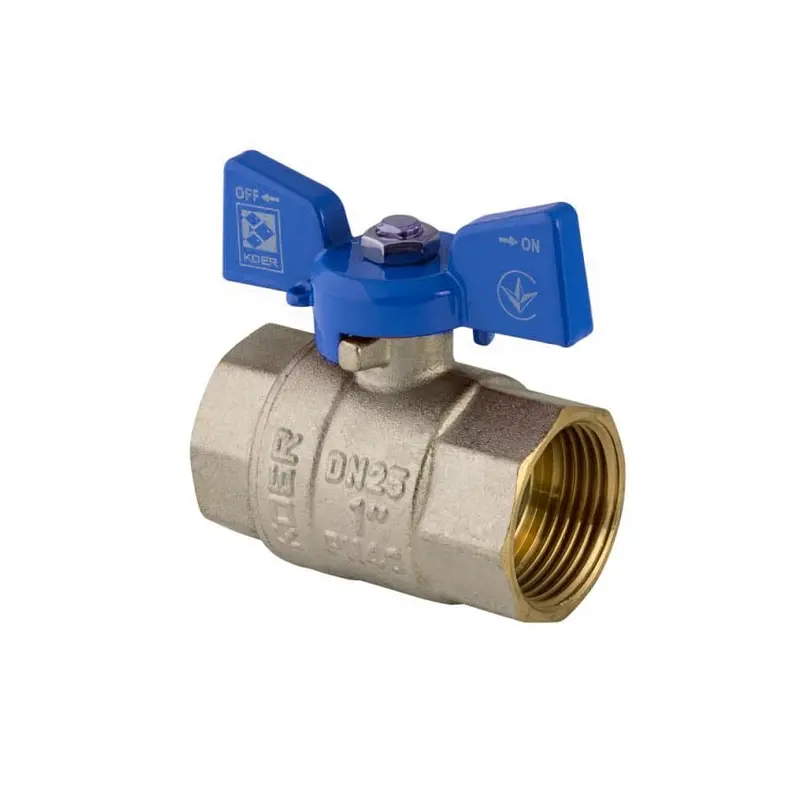 Кран кульовий Koer 1" ГГМ (KR.217.B) синій KR2718 - фото 6