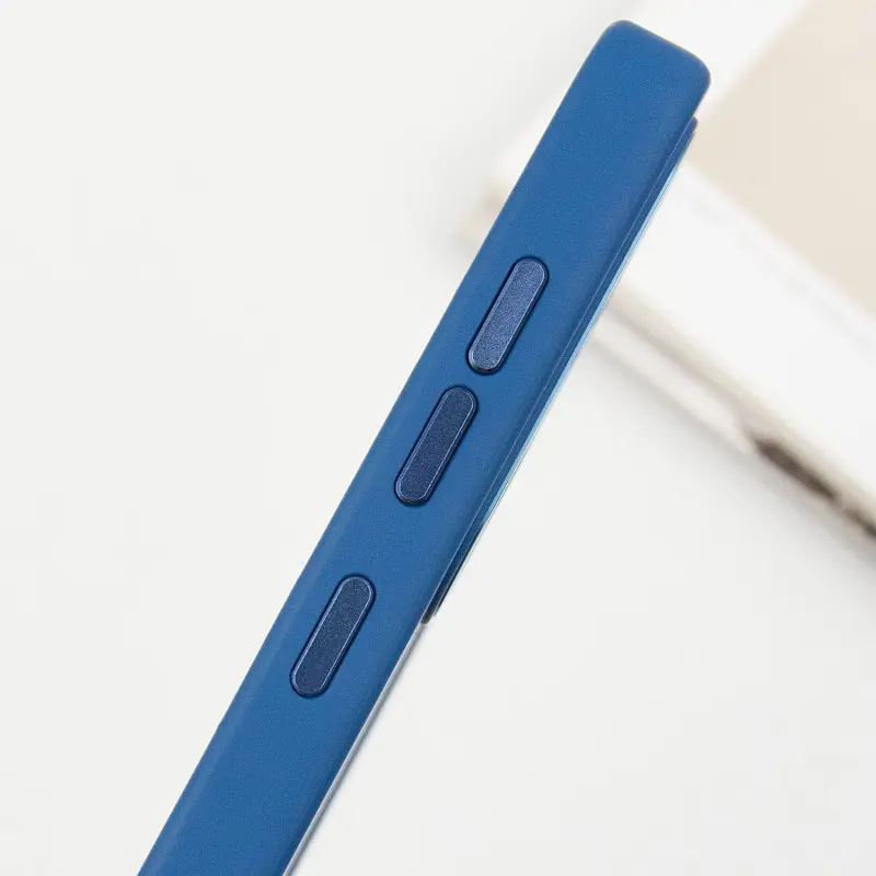 TPU чохол Bonbon Metal Style для Samsung Galaxy S24 / S25 Синій / Denim Blue - фото 5
