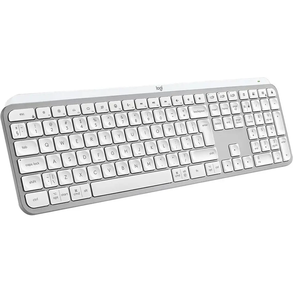 Клавіатура Logitech MX Keys S Wireless Pale Grey UA [920-011588] [96061] - фото 2