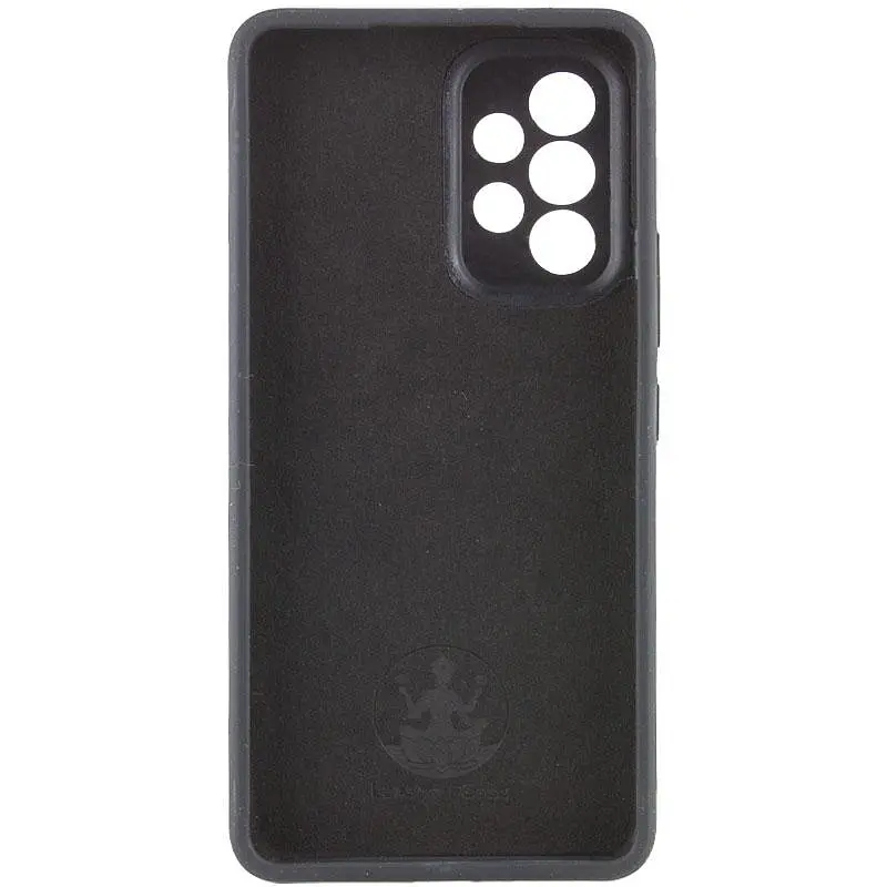 Чехол Silicone Cover Lakshmi Full Camera (AAA) для Samsung Galaxy A32 5G Черный / Black - фото 3