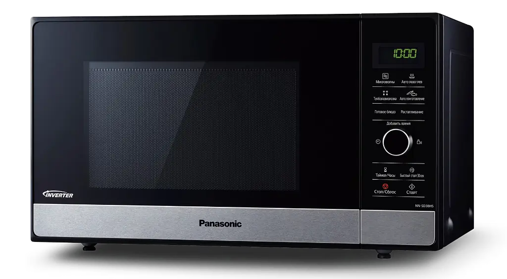 Мікрохвильова піч інверторна Panasonic NN-SD38HSZPE - фото 2