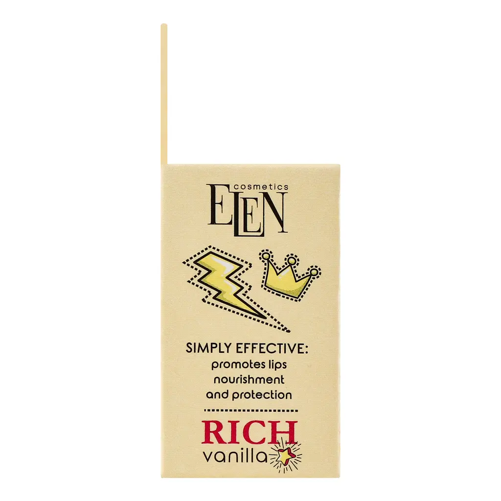 Бальзам для губ Elen Cosmetics Rich Vanilla 9 мл - фото 6