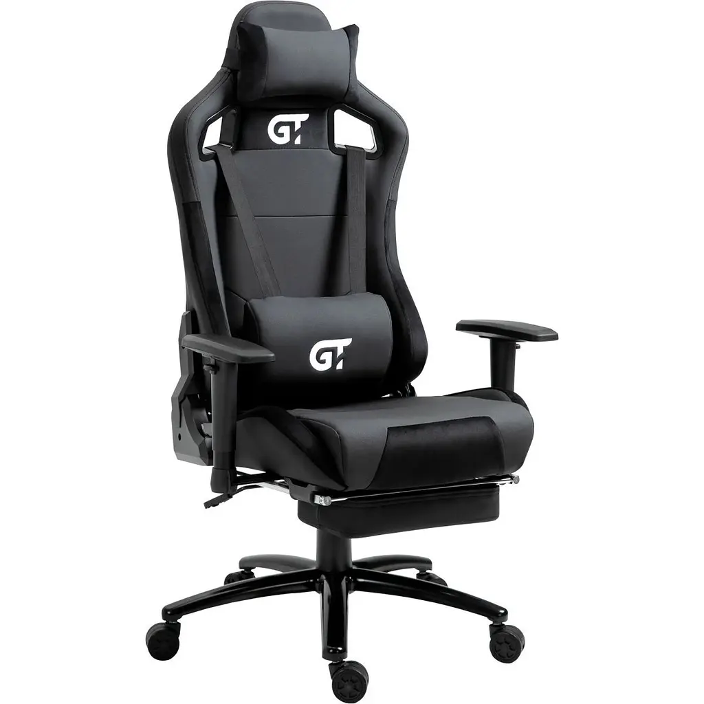 Геймерське крісло GT Racer X-5108 Black [125648] - фото 3