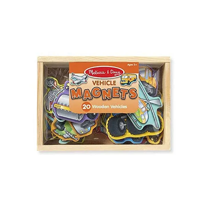 Ігровий набір Melissa&Doug Магнітні фігурки Транспорт 20 елементів (MD8588) - фото 3