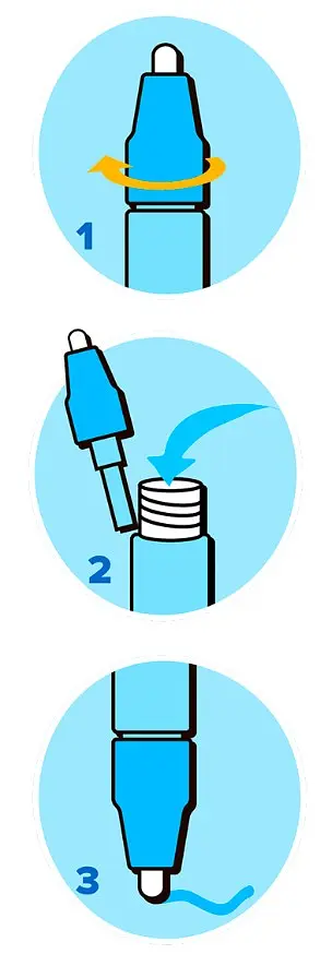 Набір для малювання водою Aqua Doodle Чарівні штампи (AD8001N) - фото 4
