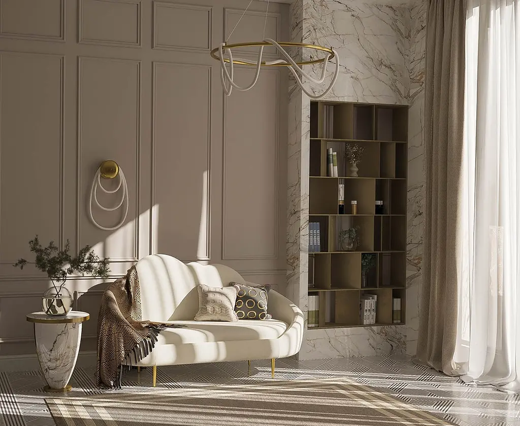 Люстра MJ-Light ROPE D800 4000K GD 10021 - фото 4