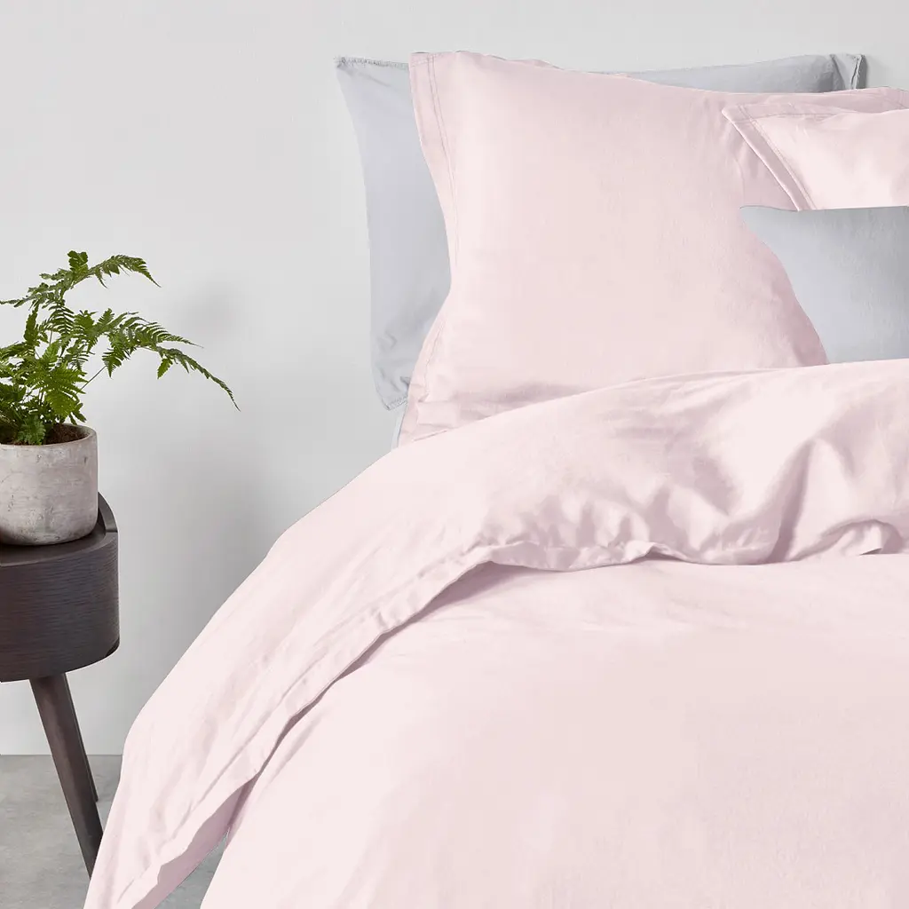 Комплект постільної білизни Cosas євро без простирадла SAKURA 200 x 220 см (Ranfors_Rose_200_2) - фото 5