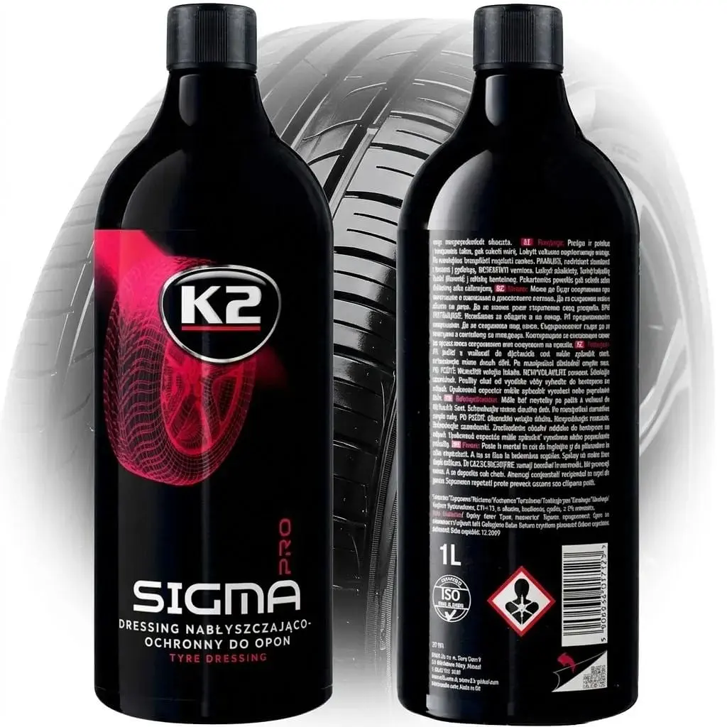 Гель для полірування та догляду за шинами K2 Sigma Pro 1 л D1101 (K20538)