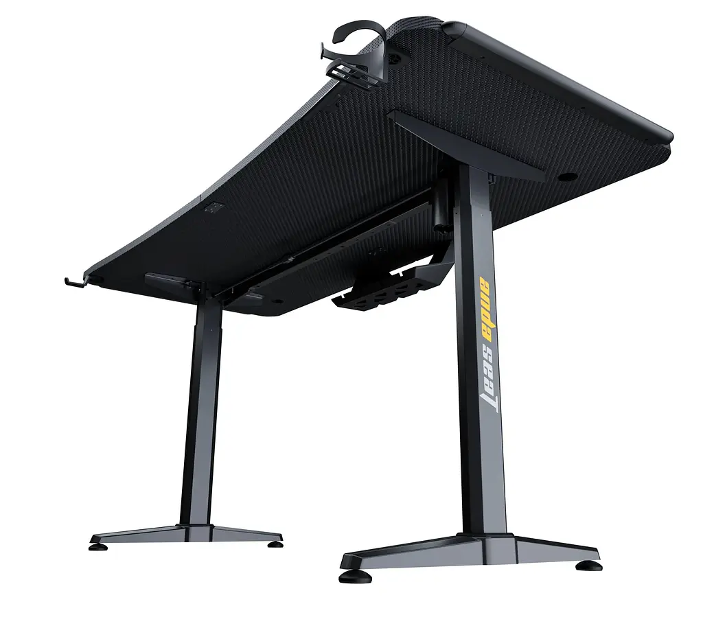 Геймерский стол Anda Seat Terminator RGB Black (AD-D-DD1-1600L-01-B) (AD-D-DD1-1600L-01-B-B) - фото 2