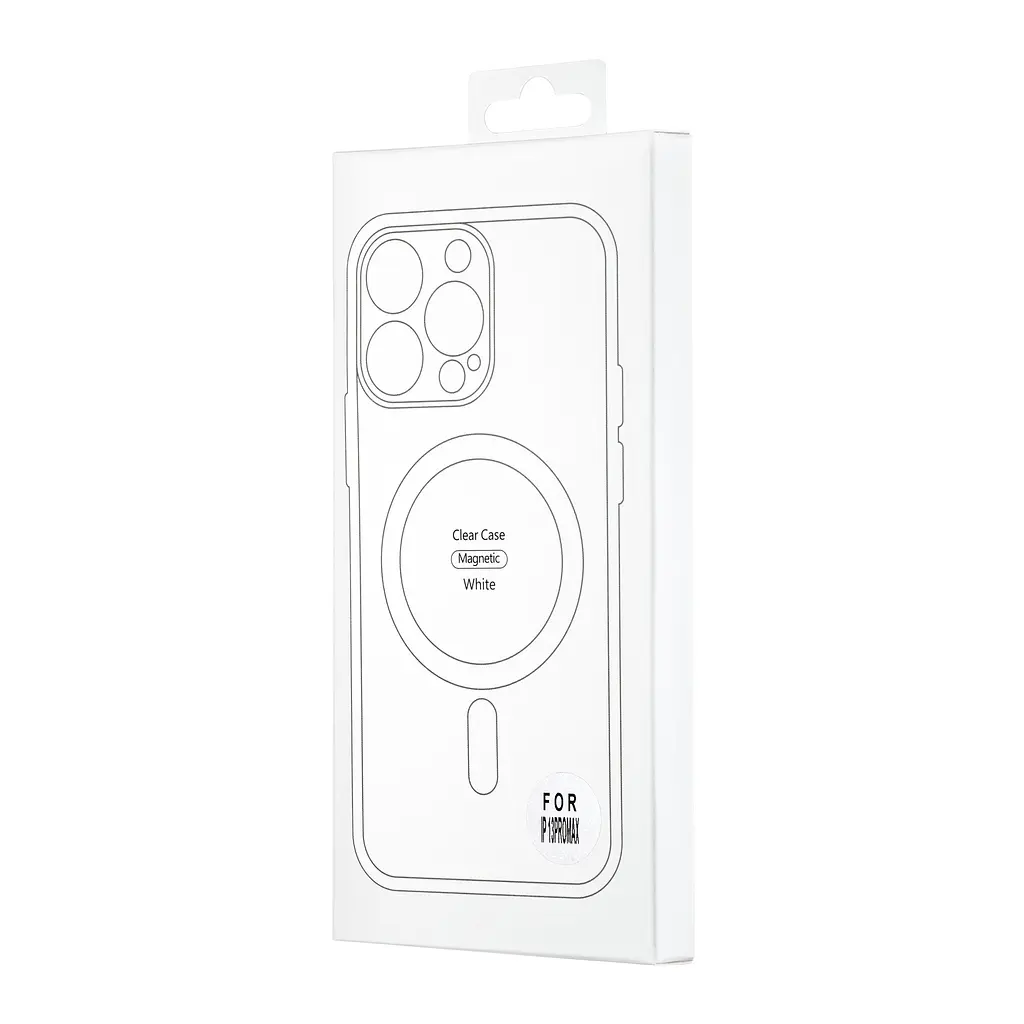 Чохол Color Edge with MagSafe (Protected Camera) iPhone 13 Pro Max White - фото 2