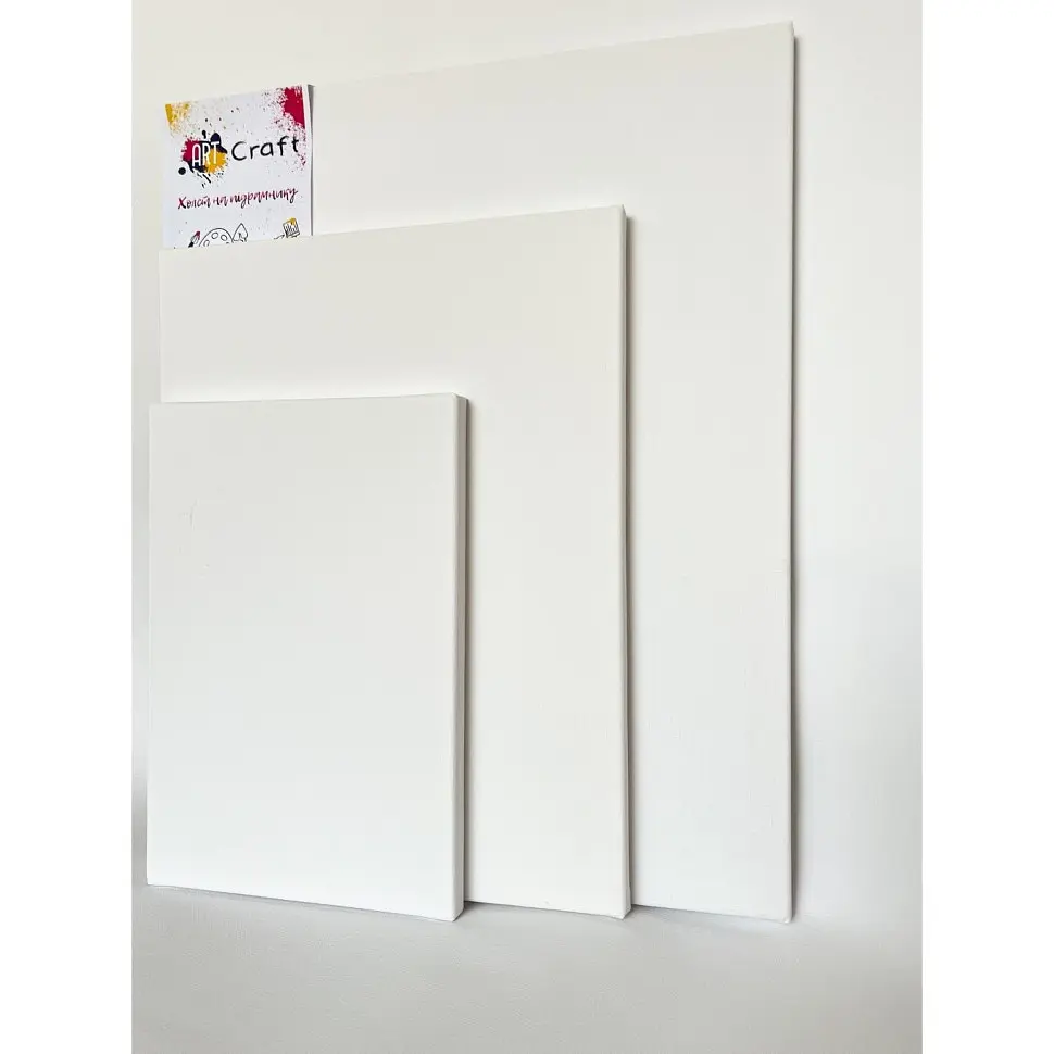 Набор холстов на подрамнике Art Craft 17032, 3 шт 40х50, 30х40, 20х30 см - фото 2