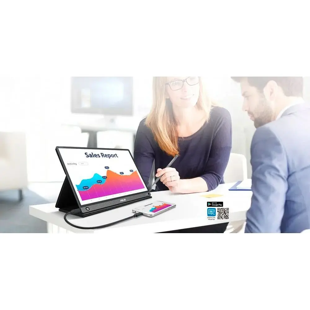 Портативний монітор Asus ZenScreen MB16AHP (90LM04T0-B01170) [91475] - фото 10