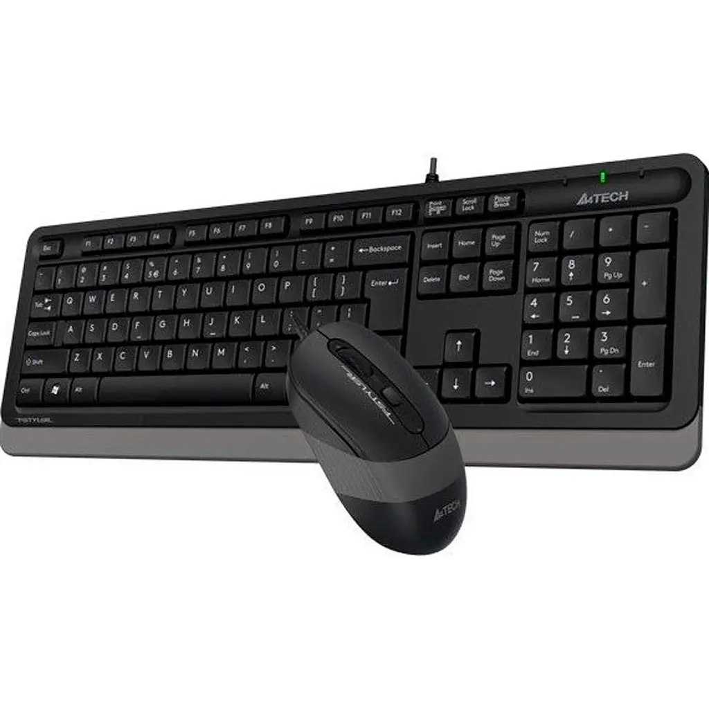 Комплект клавіатура + миша A4Tech Fstyler F1010 Black/Grey [1147539] [107932] - фото 4