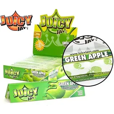 Папір для самокруток Raw Juicy Jay’S Apple King Size Slim - фото 2