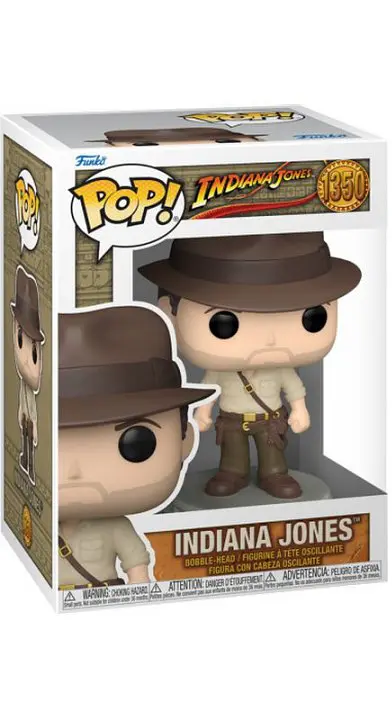 Фігурка Funko Pop Фанко Поп Індіана Джонc Funko Pop Indiana Jones 10см Movies IJ 1350 - фото 3