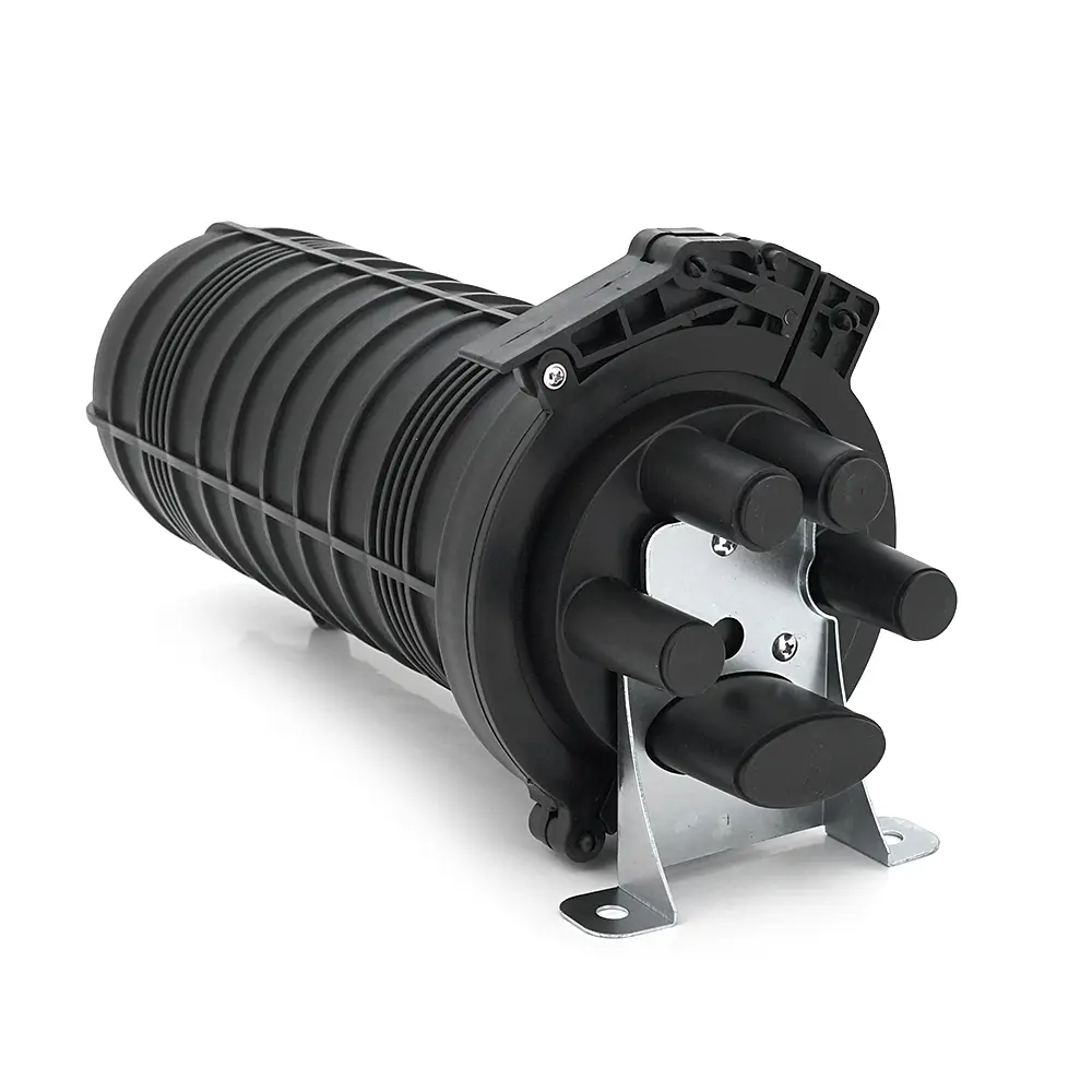 Муфта оптична Merlion ML-OP-F103H-48C, герметична, 5 вводів, до 4-х касет, до 48 зварок, матеріал PP - фото 2