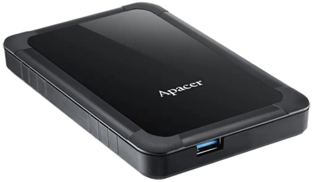 Зовнішній жорсткий диск Apacer AC332 Black 2 TB (AP2TBAC532B-1) [70259] - фото 3