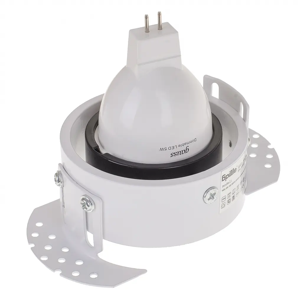 Светильник точечный Brille HDL-DS 165 MR16 WH/BK 36-236 - фото 2