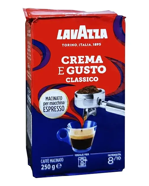 Кава мелена Lavazza Crema e Gusto 250 г.