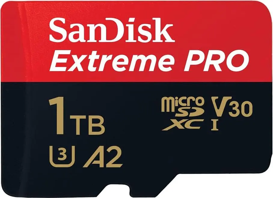 Карта пам'яті SanDisk microSDXC 1TB Extreme Pro UHS-I U3 + SD Adapter [SDSQXCD-1T00-GN6MA] [80275] - фото 2