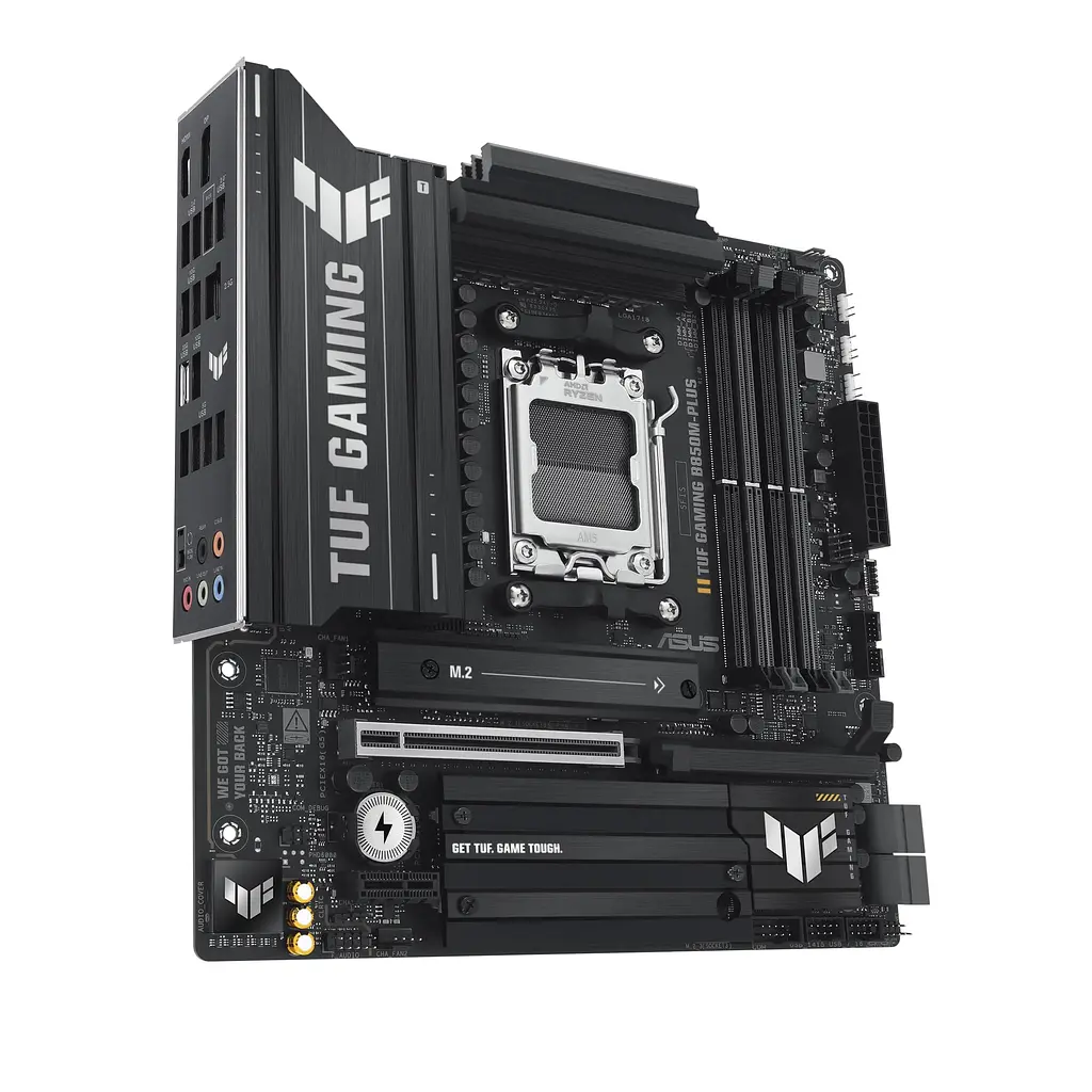 Материнская плата TUF GAMING B850M-PLUS sAM5 B850 4xDDR5 M.2 HDMI DP mATX Asus teh0018992 - фото 6