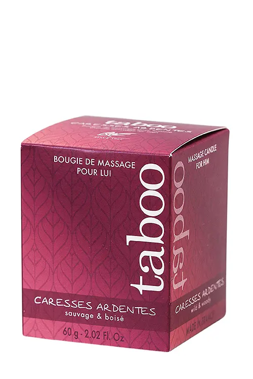 Масажний крем/свічка Taboo Caresses Ardentes Bougie Massage, 60 г RUF 19-4004 100460