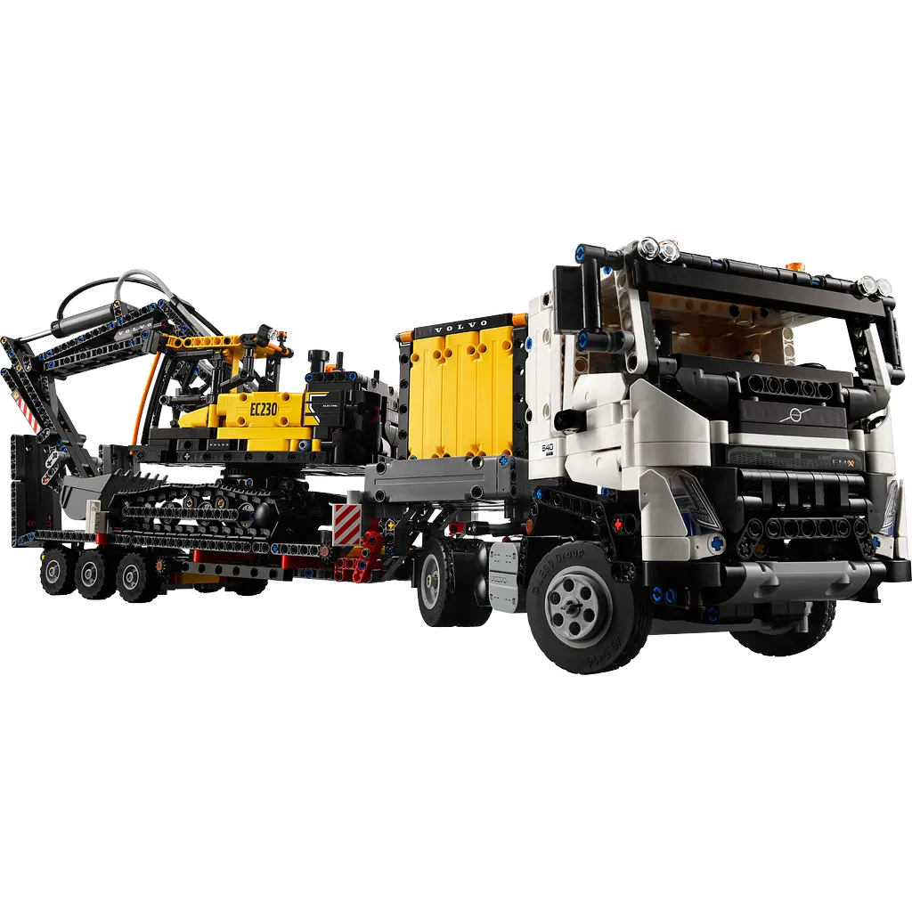 Конструктор LEGO Technic Грузовик Volvo FMX и Электрический экскаватор EC230, 2274 деталей (42175) - фото 3