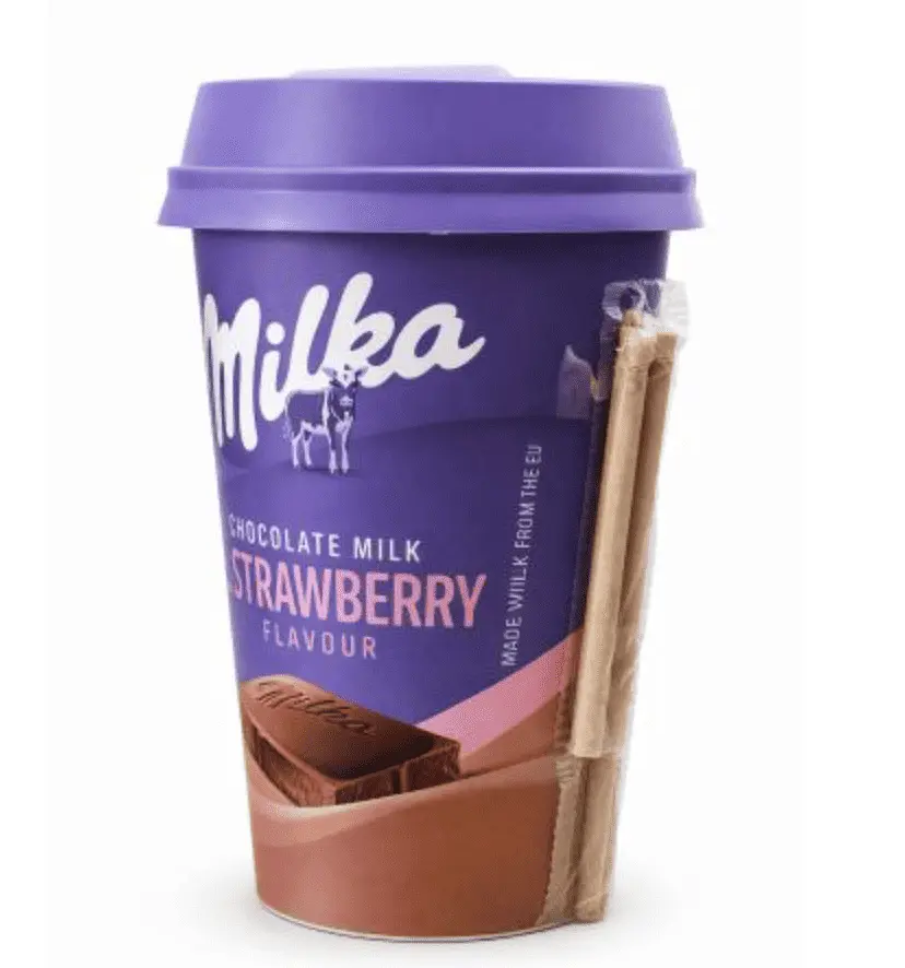 Молочний коктейль Milka Chocolate Milk Strawberry Flavour 220 мл - фото 5