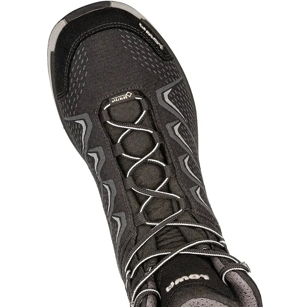Ботинки мужские Lowa Innox Pro GTX Mid 44,5 Черный-Серый - фото 5