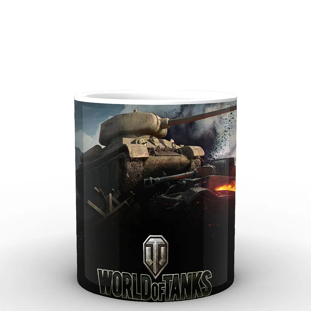 Кухоль GeekLand World of Tanks постер WT.02.075 330 мл білий - фото 3