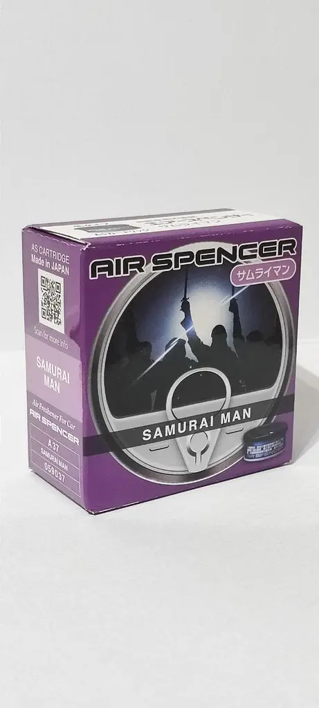 Ароматизатор Eikosha A37 Samurai Man SPIRIT REFILL крейдяний для автомобіля оригінал Японія - фото 8