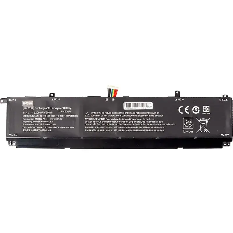 Акумулятор PowerPlant для ноутбуків HP 7 Series 17-CK (WK06XL) 11.4V 5200mAh (NB462414) - фото 2
