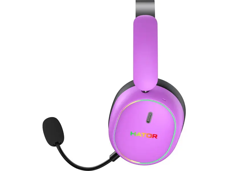 Навушники з мікрофоном Hator Phoenix 2 Wireless Cyber Violet (ESH42) - фото 6