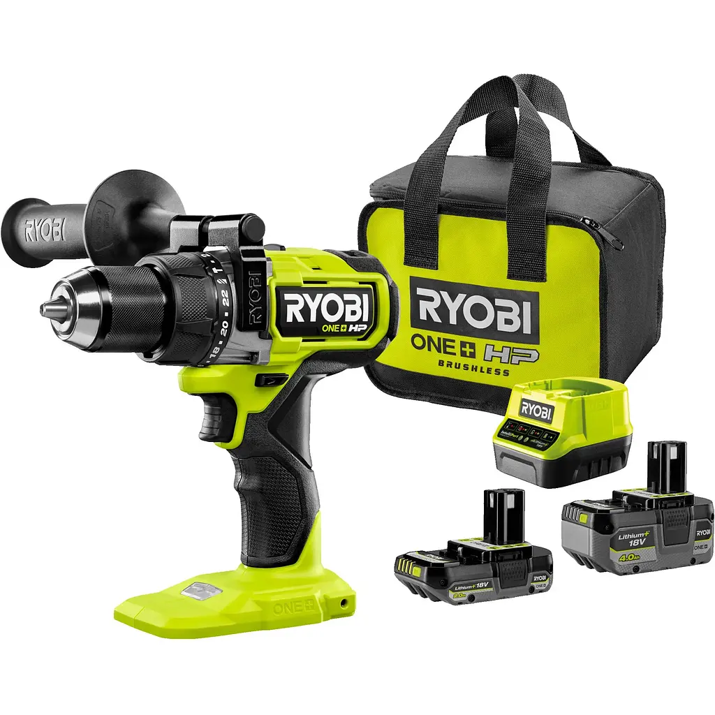 Дрель-шуруповерт Ryobi ONE+ HP RPD18X-242S [5133005283] [134039] - фото 3