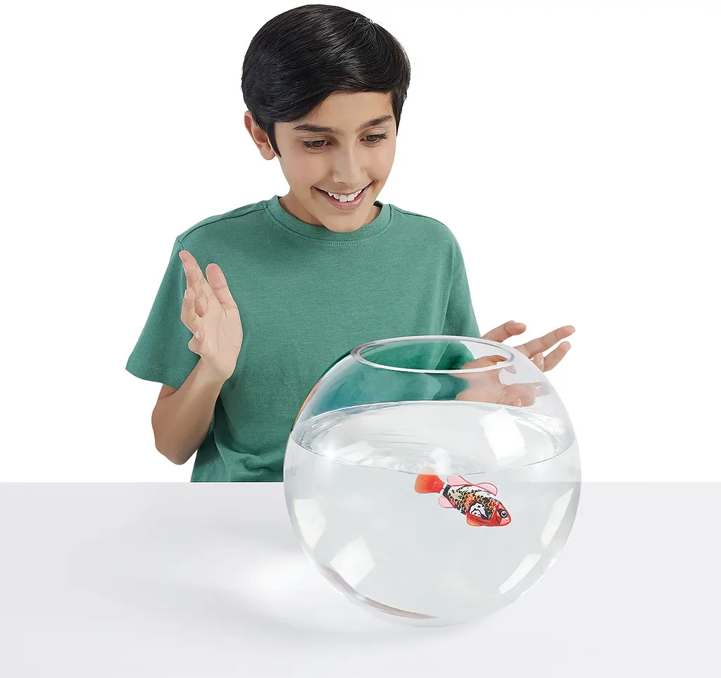 Інтерактивна іграшка Pets & Robo Alive S3 Роборибка, помаранчева (7191-5) - фото 4