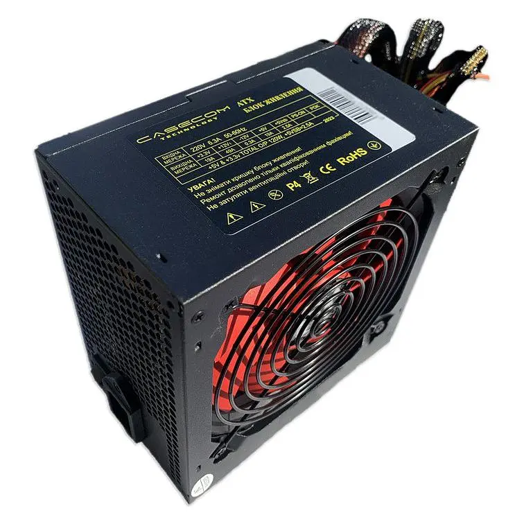 БП 650W Casecom, 120mm, 4хSATA, Bulk (CM 650 ATX) - фото 3