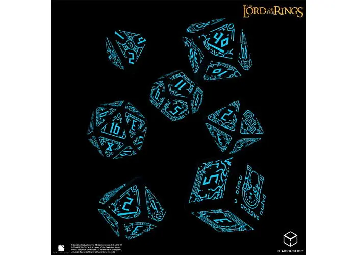 Набір кубиків The Lord of the Rings: Moria Dice Set (7 шт.) (LOTR/190166/MOA/A) - фото 2