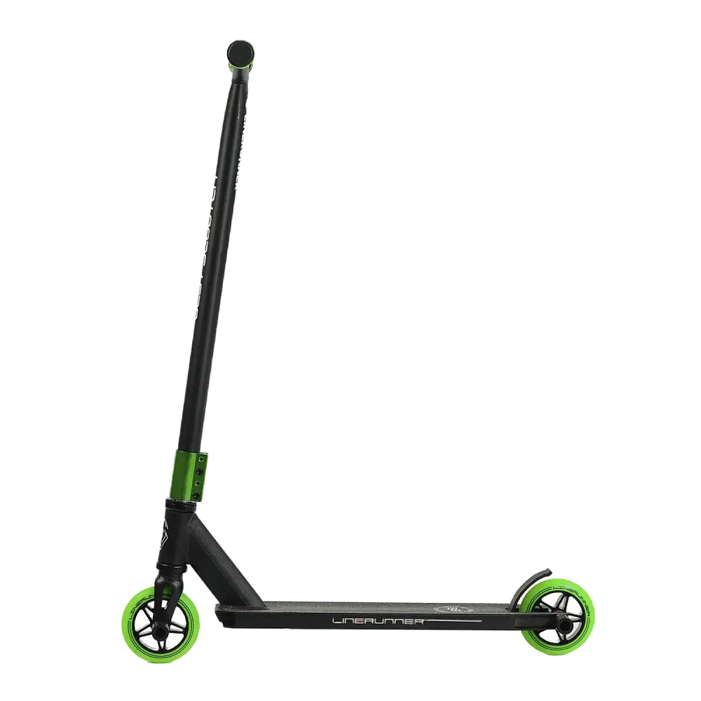 Самокат трюковий Best Scooter 50х10х82 см Чорно-зелений 000231689 - фото 3