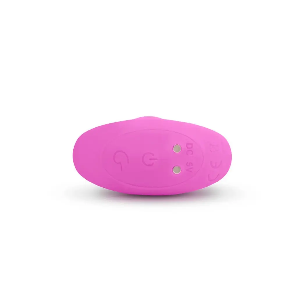 Анальная пробка GVibe Gplug XS Sunny Raspberry 7.5 см (розовый) - фото 4