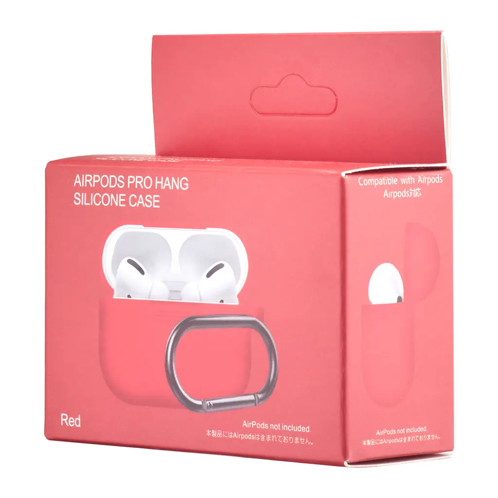 Чохол Silicone Case 1,2mm for AirPods Pro Red - фото 2
