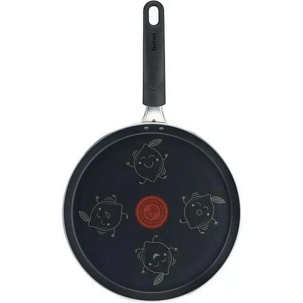 Сковорода для млинців Tefal Fruits, з лопаткою, 25 см, жовта (B4381002) - фото 4