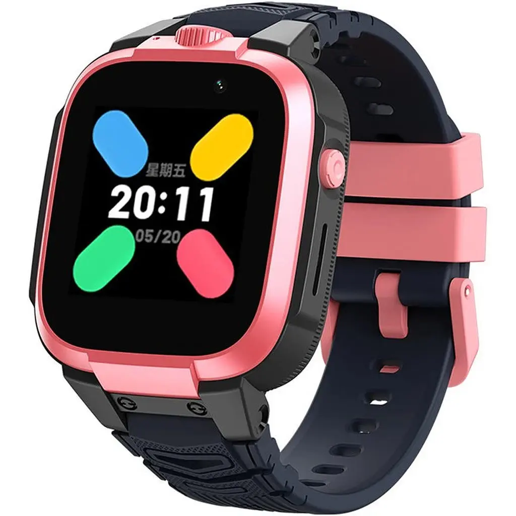 Дитячий годинник-телефон Xiaomi Mibro Watch Phone Z3 (XPSWZ001) з сим картою і 4G чорно рожевий - фото 3