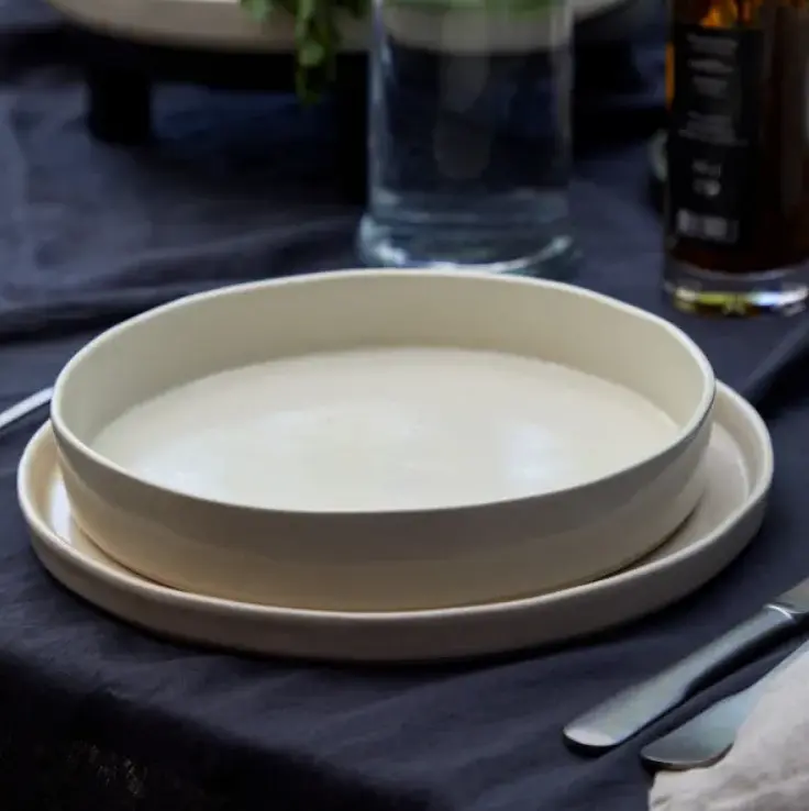 Тарілка Costa Nova Lagoa для пасти 23.7 см 930 мл бежева (560673995279) - фото 3