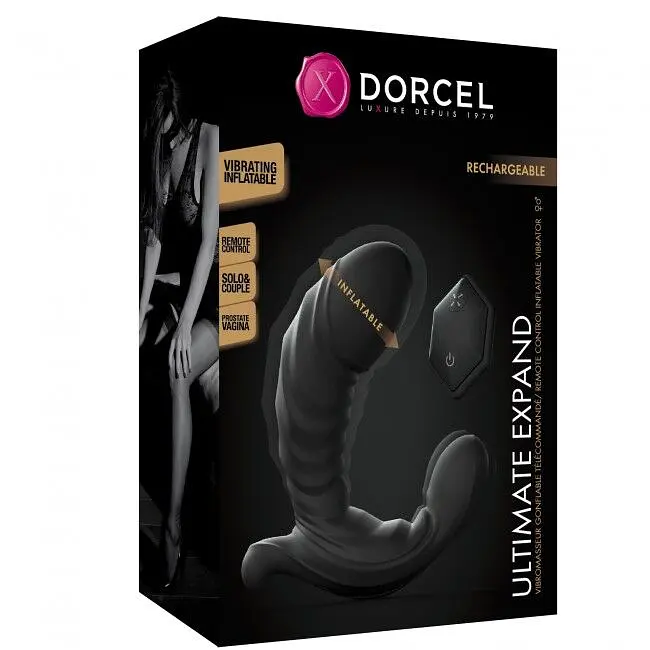 Універсальний вібратор зі стволом, що надувається Dorcel ULTIMATE EXPAND - фото 8